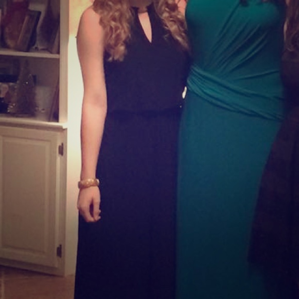 black formal dress
